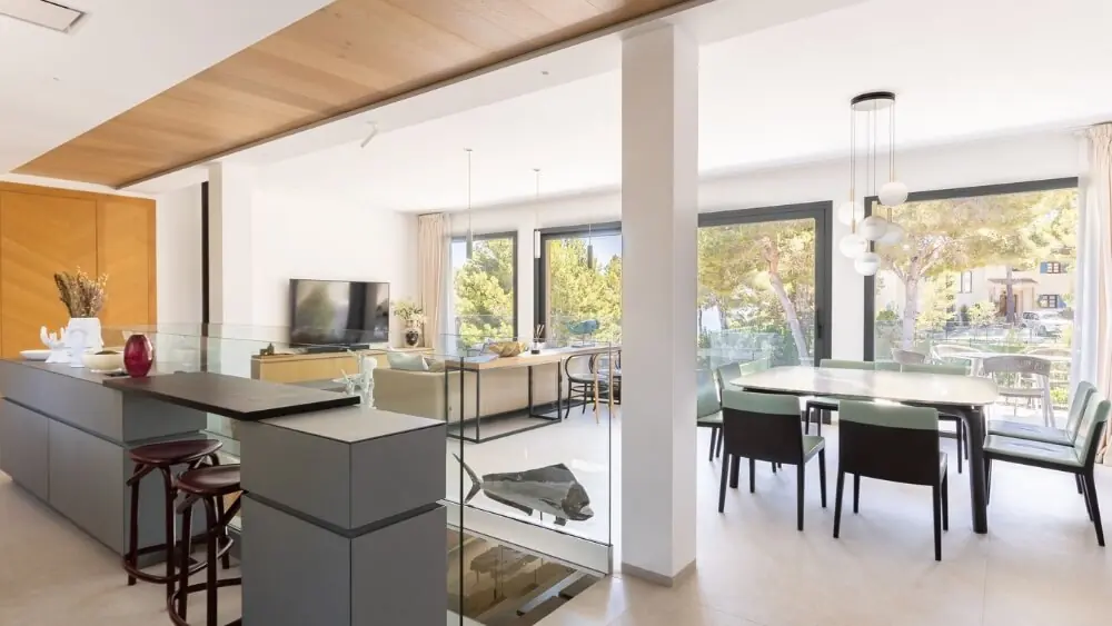 Villa for Sale Camp de Mar Living Room