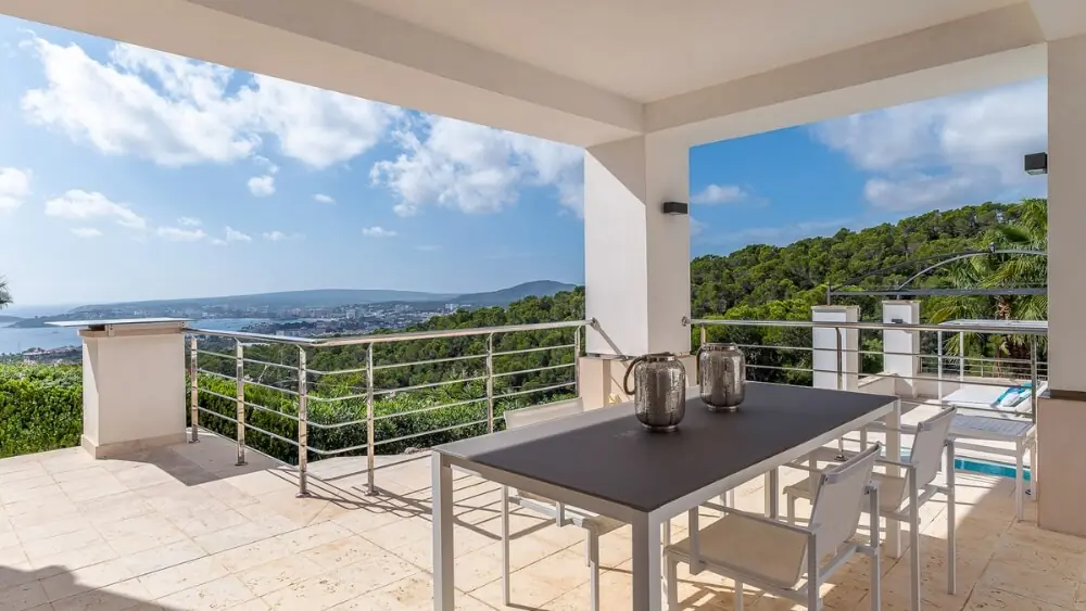 Villa in Costa d'en Blanes Terrace
